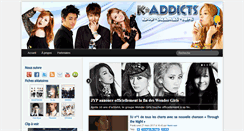 Desktop Screenshot of k-addicts.net